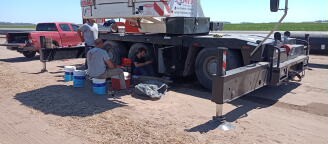 Trabajo en grúa